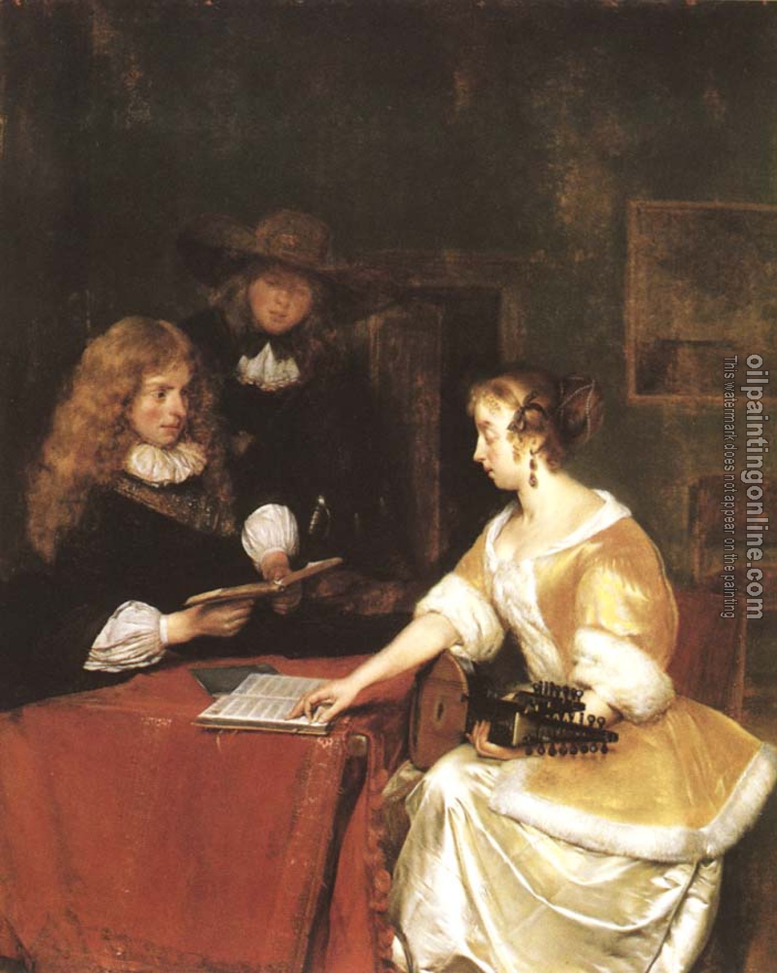 Borch, Gerard Ter - A Concert